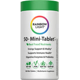 50+ Mini-Tablet plus Real Food Nutrients, 180 Vegan Tablets