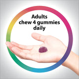 Men's Energy Multivitamin + Real Food Nutrients Gummies, 120 Vegetarian Gummies