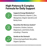 Complete B-Complex + Real Food Nutrients, 90 Vegan Caplets