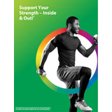 Magnesium Calcium + Real Food Nutrients, 180 Vegan Caplets