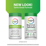 Magnesium Calcium + Real Food Nutrients, 180 Vegan Caplets