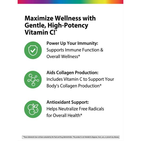 Super C 1,000 mg + Real Food Nutrients, 60 Vegan Caplets