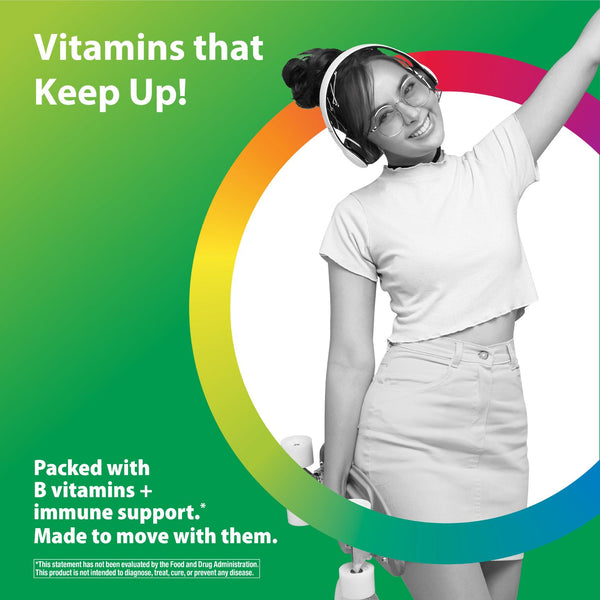 Active Health Teen with DermaComplex + Real Food Nutrients, 90 Vegan Caplets Lifestyle