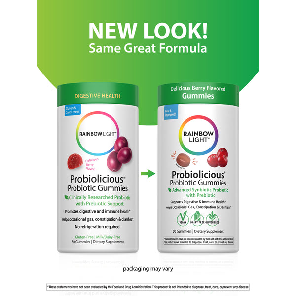 Probiolicious Probiotic Gummies, 50 Vegan Gummies