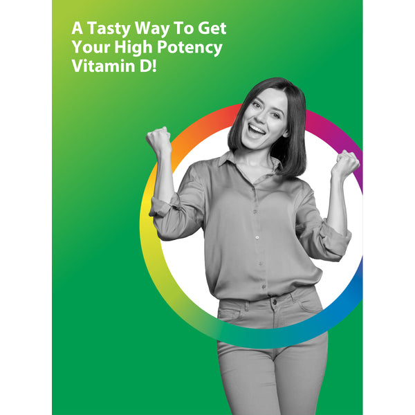 High Potency Vitamin D3 2,000 IU, 60 Vegetarian Gummies Lifestyle