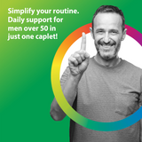 Men's One 50+ plus echte Lebensmittel-Nährstoffe, 150 vegetarische Tabletten