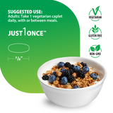 Uno para Hombres 50+ con Nutrientes de Alimentos Reales, 150 Cápsulas Vegetarianas