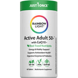 Adultos Ativos 50+ com Nutrientes de Alimentos Reais, 90 Comprimidos Veganos