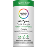 All-Zyme Double Strength, Plant-Source Enzymes and Probiotics with 90 Vegan Capsules, Dietary Supplement.