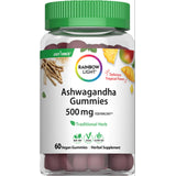 Ashwagandha Gummies 500 mg Tropical Flavor, 60 Vegan Gummies