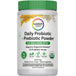 Rainbow Light Daily Probiotic + Prebiotic Powder with 20 Billion CFU and 4g Fiber, 4.76 oz, provides 30 servings.