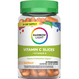 High Potency Vitamin C Gummies Citrus Flavor, 60 Vegan Gummies