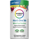 Men's One 50+ plus Real Food Nutrients, 120 Vegetarian Caplets