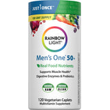 Men's One 50+ plus Nutrienti di Cibo Reale, 120 Compresse Vegetariane