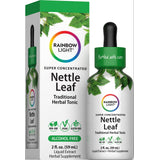 Rainbow Light Super Concentrated Nettle Leaf Liquid Extract, 2 fl. oz. (59 mL) Herbal Supplement, Alcohol Free.