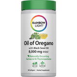 Oreganoöl + Schwarzkümmelöl (Bio) 8000 MG (pro Portion), 90 Weichkapseln