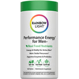 Multi Vitamínico para Energia e Performance Para Homens + Nutrientes de Alimentos Reais, 180 Comprimidos Vegetarianos