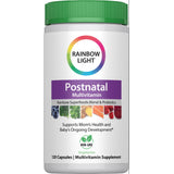 Rainbow Light Postnatal Multivitamin, 120 capsules with Superfoods Blend and Probiotics. Vegetarian and Non-GMO product.