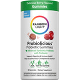 Probiolicious Probiotic Gummies Berry Flavor, 50 Vegan Gummies