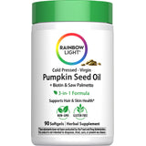Pumpkin Seed Oil + Biotin & Saw Palmetto, 90 Softgels