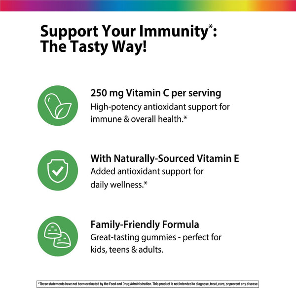 High Potency Vitamin C Gummies, 60 Vegan Gummies