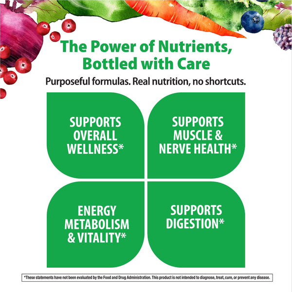 Men's One 50+ plus Real Food Nutrients, 120 Vegetarian Caplets