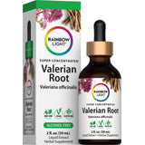 Rainbow Light Super Concentrated Valerian Root Liquid Extract Herbal Supplement, 2 fl. oz. (59 mL).