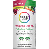 Women's One 50+ plus Real Food Nutrients, 120 Vegetarian Caplets