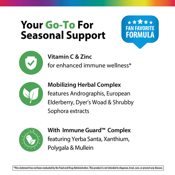 Contra-ataque, 30 Comprimidos Veganos