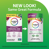 Prenatal One + Real Food Nutrients, 30 Vegan Caplets
