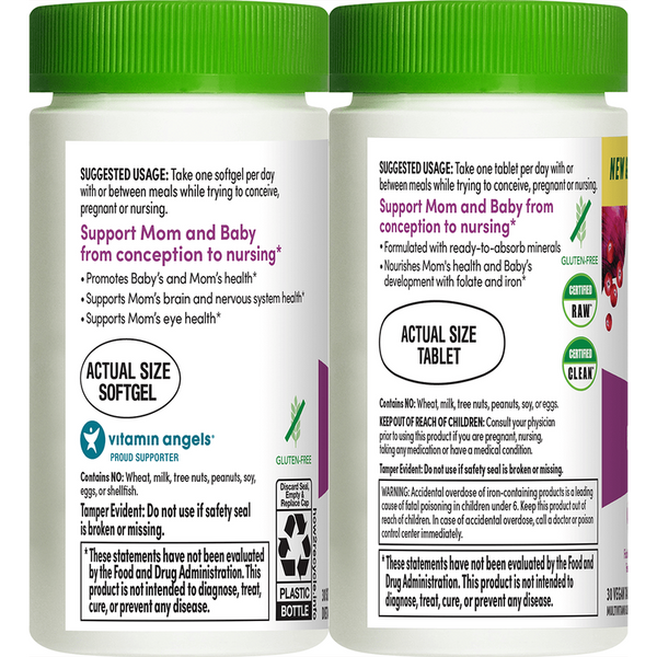 Prenatal Daily Duo Multivitamin & DHA, 2 Bottles 30 Day Supply