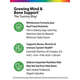 Kid’s One Multi + Real Food Nutrients Fruit Punch, 120 Chewable Vegan Tablets