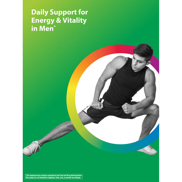 Performance Energy Multi For Men + Real Food Nutrients, 90 Vegetarian Caplets