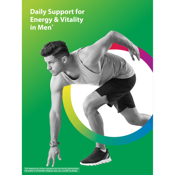 Performance Energy Multi For Men + Real Food Nutrients, 180 Vegetarian Caplets