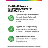 Active Adult 50+ plus Real Food Nutrients, 90 Vegan Caplets