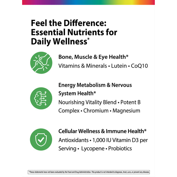 50+ Mini-Tablet plus Real Food Nutrients, 90 Vegan Tablets