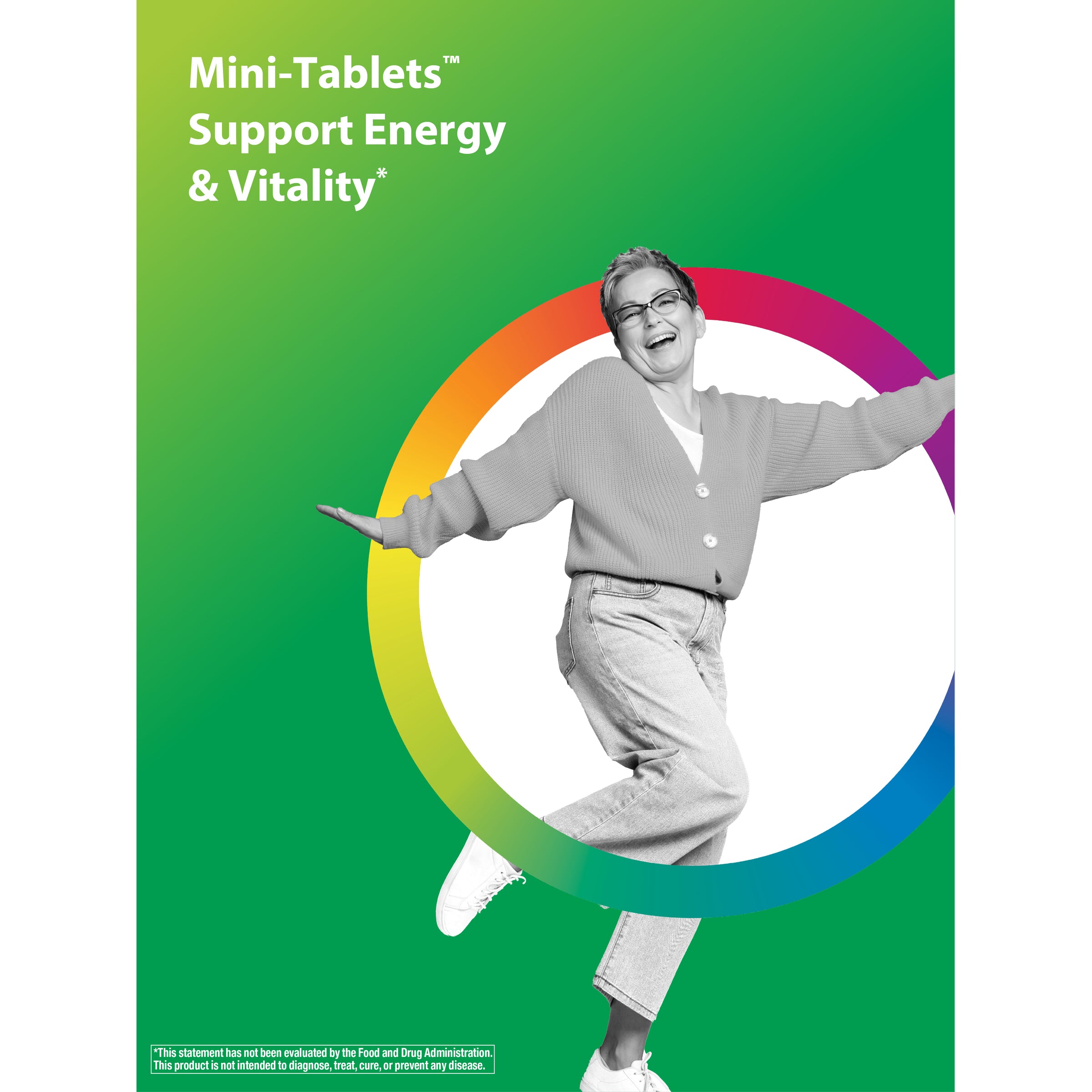 50+ Mini-Tablet plus Real Food Nutrient | Rainbow Light