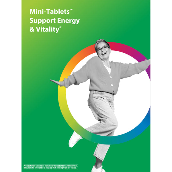 50+ Mini-Tablet plus Real Food Nutrients, 180 Vegan Tablets