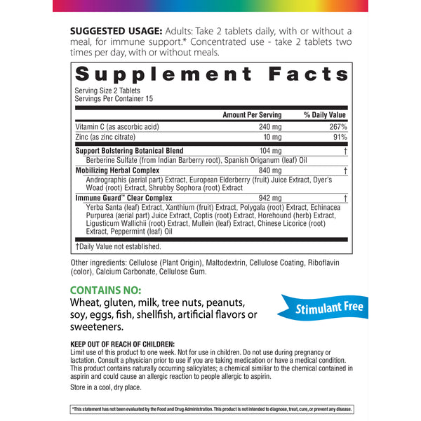 Counter Attack, 30 Vegan Caplets