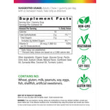 Sunny Gummies Vitamin D3 1,000 IU, 50 Vegetarian Gummies Supplement Facts