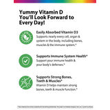 Sunny Gummies Vitamin D3 1,000 IU, 100 Vegetarian Gummies