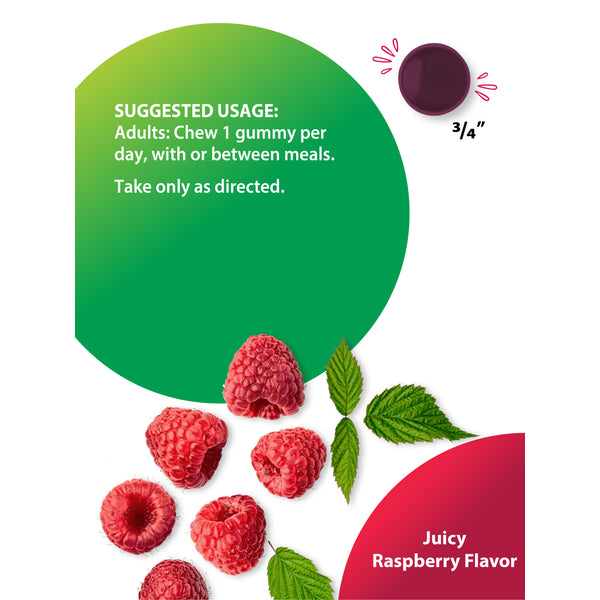 Berry D-Licious D3 2,500 IU Gummies, 50 Vegetarian Gummies Directions