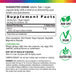 Supplement Facts panel for Lithium Orotate 5 mg, 120 capsules.