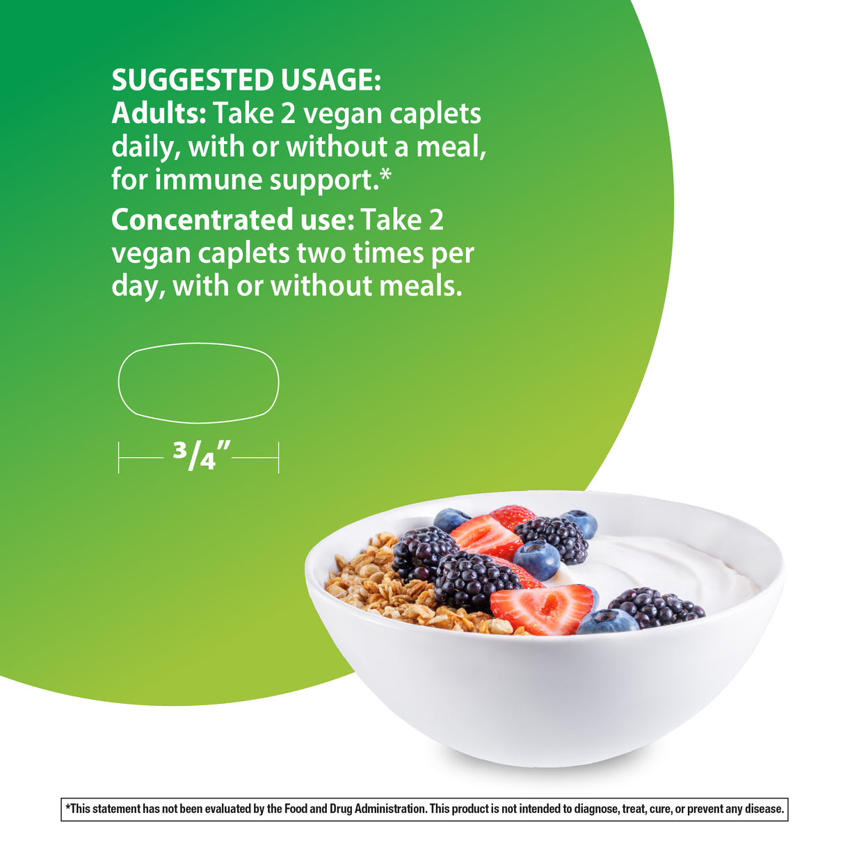 Counter Attack, 90 Vegan Caplets