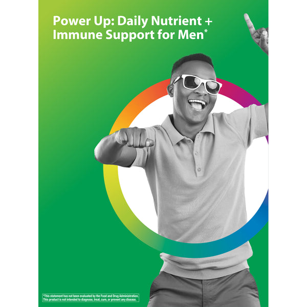 Men's Energy Multivitamin + Real Food Nutrients, 60 Vegetarian Gummies Lifestyle