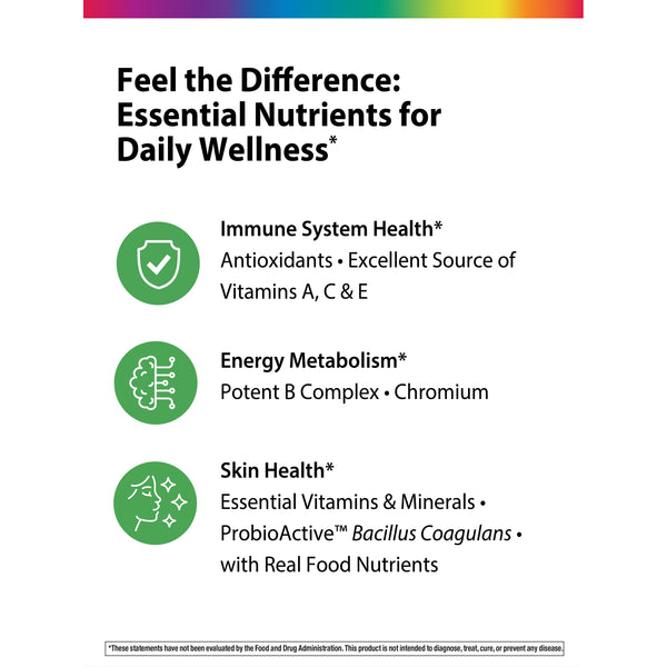 Teen Active Multivitamin + Real Food Nutrients Gummies, 120 Gummies