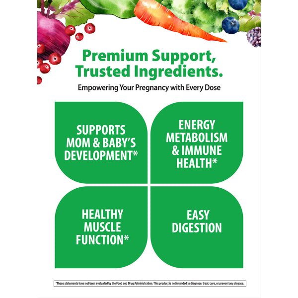 Prenatal Multi Mini's + Real Food Nutrients, 180 Mini Tablets