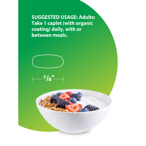 35+ Mom & Baby + Real Food Nutrients, 60 Caplets Directions