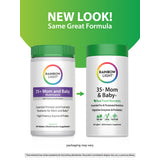 35+ Mom & Baby + Real Food Nutrients, 60 Caplets New Look