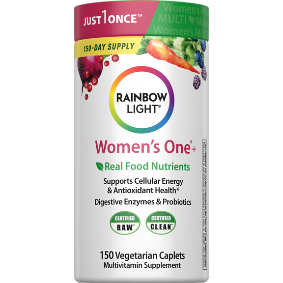 Frauen Eins + Nährstoffe aus echter Nahrung, 150 vegetarische Tabletten